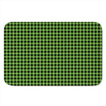 UFO Green Buffalo Plaid Print Indoor Door Mat