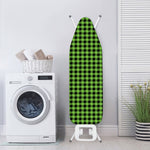UFO Green Buffalo Plaid Print Ironing Board Cover