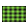 UFO Green Buffalo Plaid Print Kitchen Mat