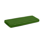 UFO Green Buffalo Plaid Print Piano Keyboard Cover