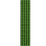 UFO Green Buffalo Plaid Print Table Runner