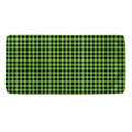 UFO Green Buffalo Plaid Print Towel
