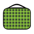 UFO Green Tartan Pattern Print Classic Bible Case