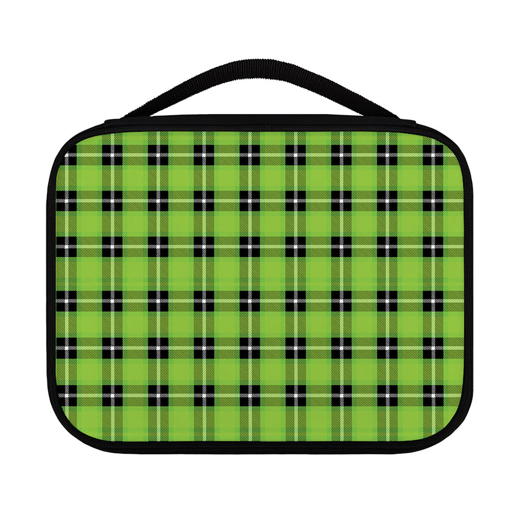 UFO Green Tartan Pattern Print Classic Bible Case