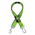 UFO Green Tartan Pattern Print Dog Seat Belt
