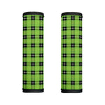 UFO Green Tartan Pattern Print Handle Covers