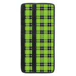 UFO Green Tartan Pattern Print Refrigerator Handle Covers