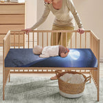 UFO Pyramid Print Baby Crib Sheet