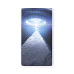 UFO Pyramid Print Baby Crib Sheet