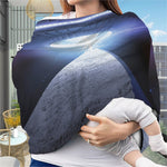 UFO Pyramid Print Baby Seat Cover