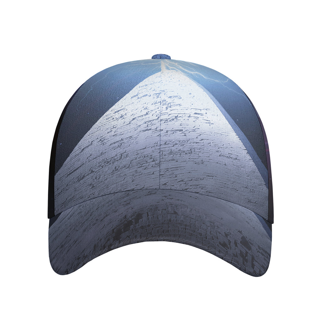 UFO Pyramid Print Baseball Cap