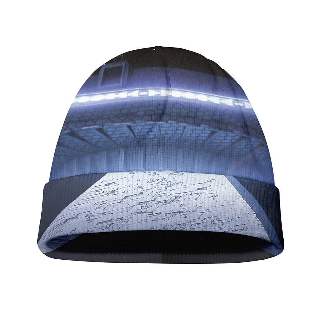 UFO Pyramid Print Beanie