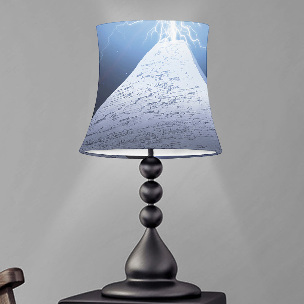 UFO Pyramid Print Bell Lamp Shade