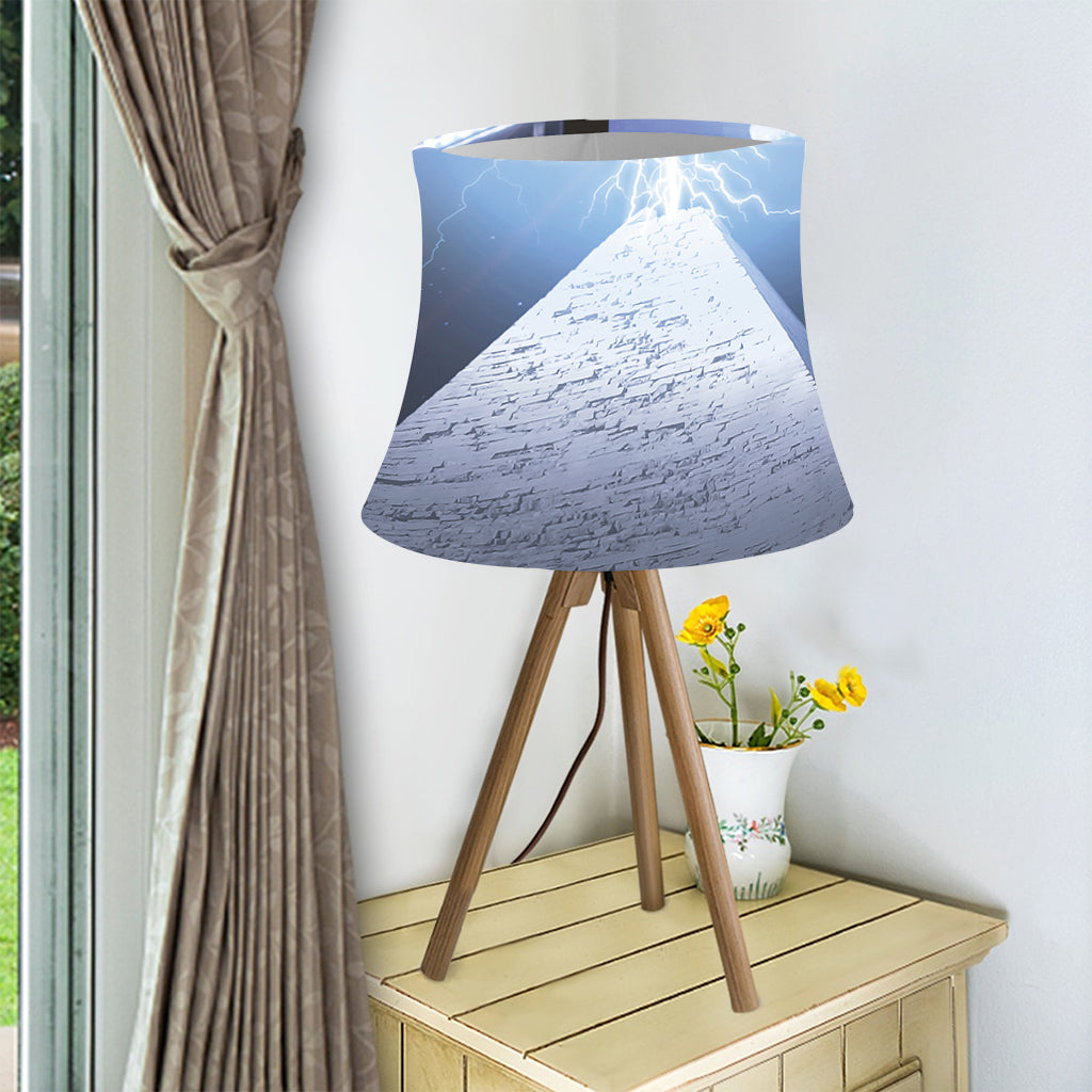 UFO Pyramid Print Bell Lamp Shade