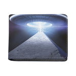UFO Pyramid Print Bifold Wallet