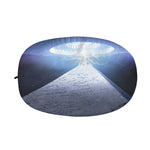 UFO Pyramid Print Car Side Mirror Covers