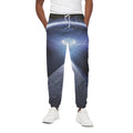 UFO Pyramid Print Cotton Sweatpants