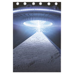 UFO Pyramid Print Curtain