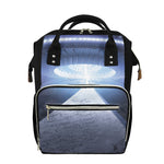 UFO Pyramid Print Diaper Bag