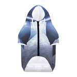 UFO Pyramid Print Dog Zip Up Hoodie