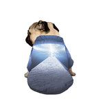 UFO Pyramid Print Dog Zip Up Jacket