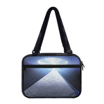 UFO Pyramid Print Double Strap Bible Bag