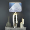 UFO Pyramid Print Drum Lamp Shade