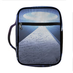 UFO Pyramid Print Front Pocket Bible Bag