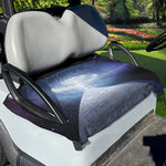 UFO Pyramid Print Golf Cart Seat Cover