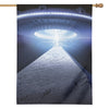 UFO Pyramid Print House Flag