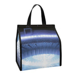 UFO Pyramid Print Insulated Lunch Tote