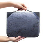 UFO Pyramid Print Leather Bible Cover