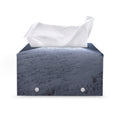 UFO Pyramid Print Leather Tissue Box Cover
