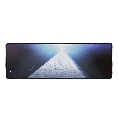 UFO Pyramid Print Long Kitchen Mat
