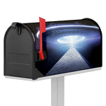 UFO Pyramid Print Mailbox Cover