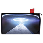 UFO Pyramid Print Mailbox Cover