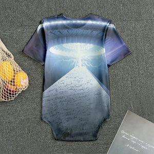 UFO Pyramid Print Men's Bodysuit