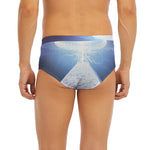 UFO Pyramid Print Men's Briefs