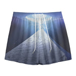 UFO Pyramid Print Mesh Shorts