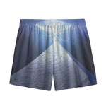 UFO Pyramid Print Mesh Shorts