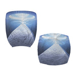 UFO Pyramid Print Office Chair Cover