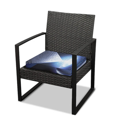 UFO Pyramid Print Outdoor Seat Cushion Cover