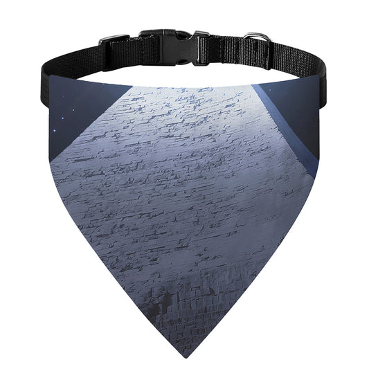 UFO Pyramid Print Over The Collar Dog Bandana