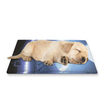 UFO Pyramid Print Pet Cooling Mat Cover