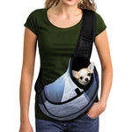 UFO Pyramid Print Pet Sling Carrier