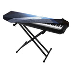 UFO Pyramid Print Piano Keyboard Cover
