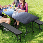 UFO Pyramid Print Picnic Table Cover