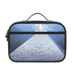 UFO Pyramid Print Portable Lunch Bag