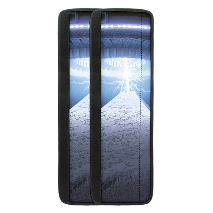 UFO Pyramid Print Refrigerator Handle Covers