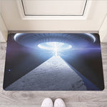 UFO Pyramid Print Rubber Doormat